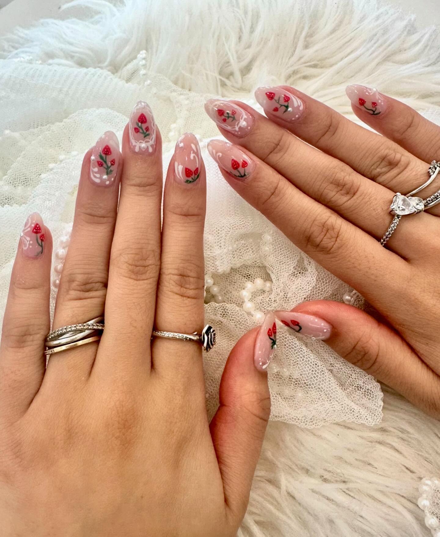 De Lux Nails Spa nail work in Mount Pleasant, South Carolina